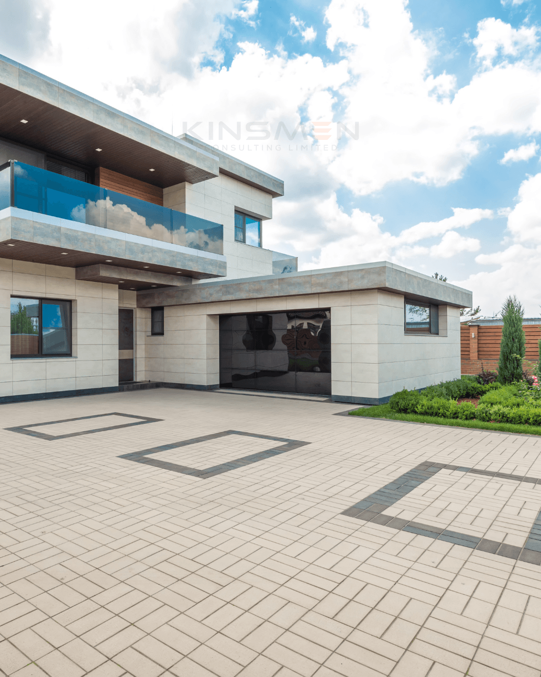 Concrete driveway in Calgary by Kinsmen Consulting