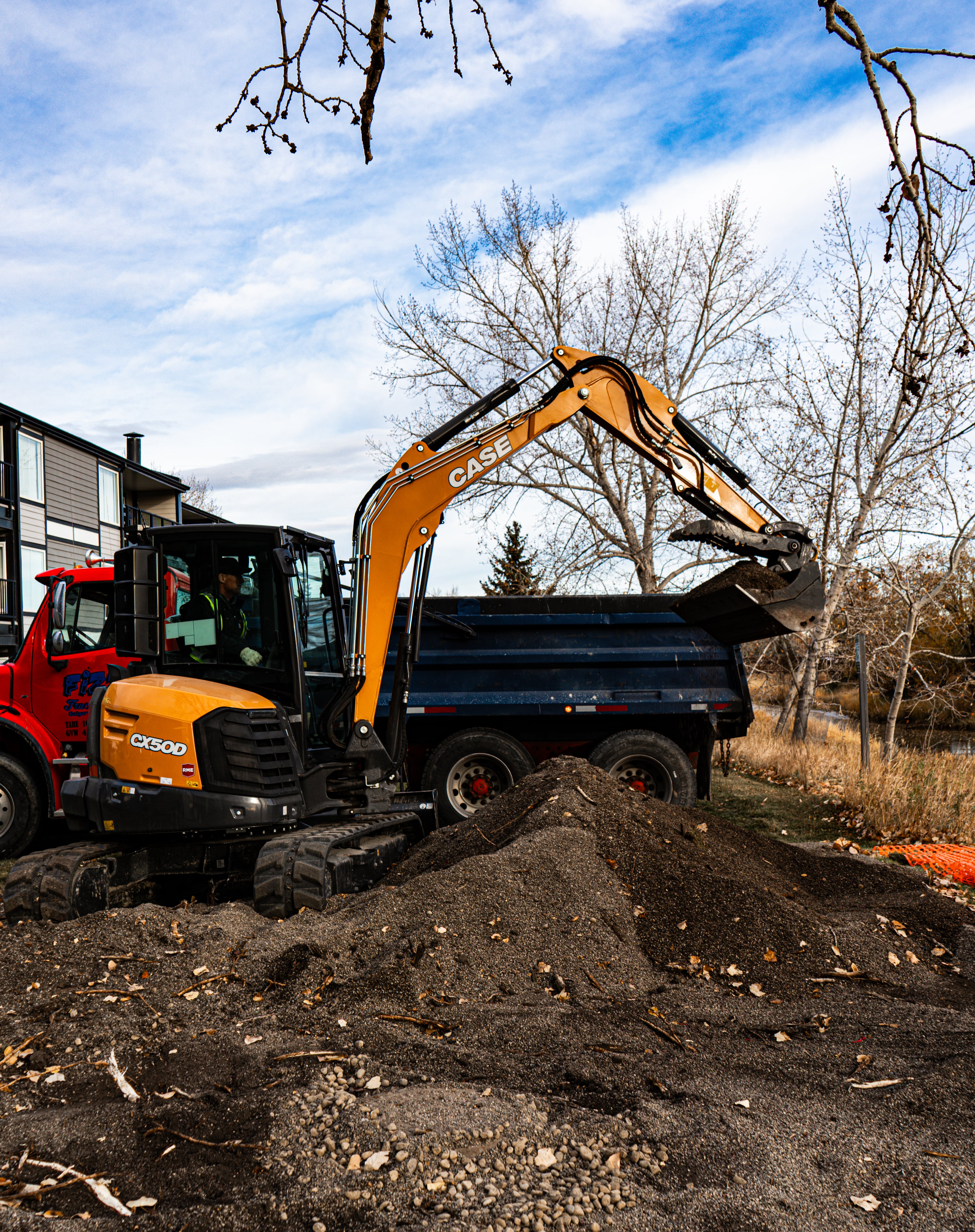 Professional excavation and site preparation in Calgary by Kinsmen Consulting