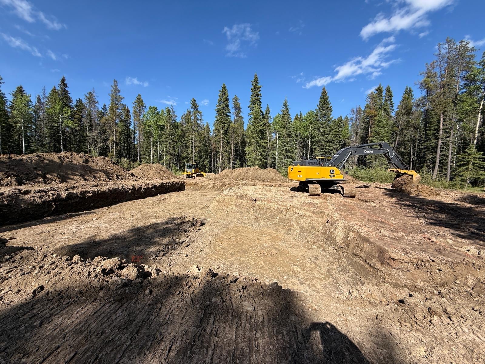 Private road base prep Calgary by Kinsmen Consulting